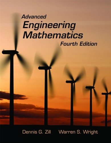 Advanced Engineering Mathematics Zill Instructor Manual
